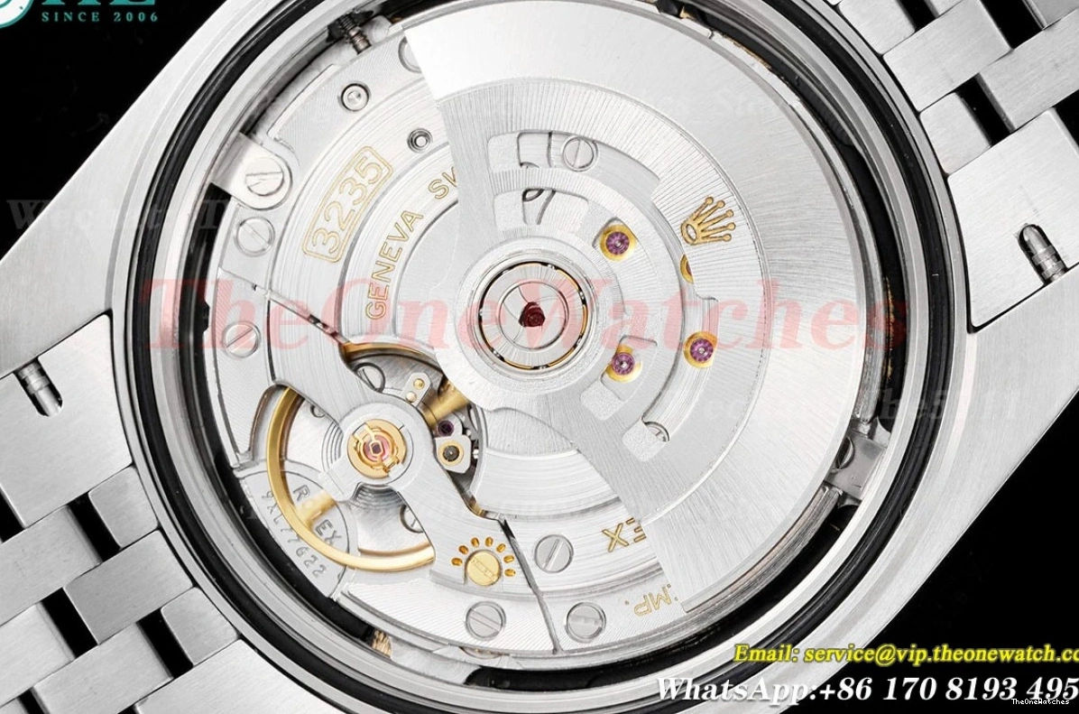 SS King 904L Dial Jubilee 41mm Black 126300 SS VR3235 Datejust 0502